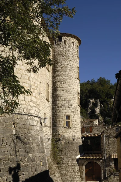 Chateau des Seigneurs, Vogue, Rhone-Alpes, Francia, Les Beaux Villages de France . — Foto de Stock