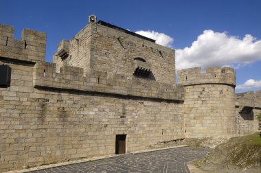 Castle of Puebla de Sanabria, Zamora Eyaleti, Castilla y Leon, İspanya