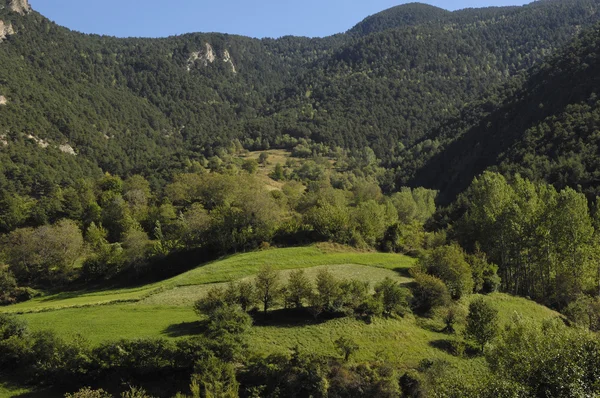 Parque Natural de los Altos Pirineos, Arestui, Pallars Sobira, Llei — Foto de Stock