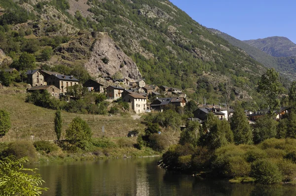 Villaggio di Tavascan, provincia di Lleida, Catalogna, Spagna — Foto Stock