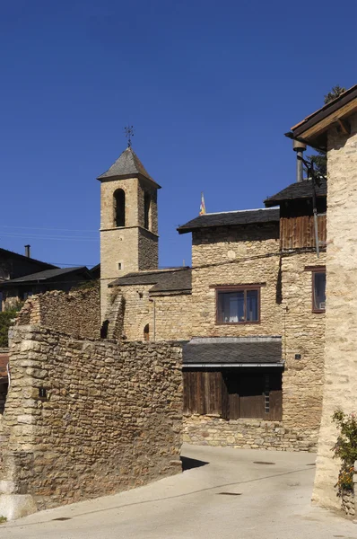 Aldeia de Sant Andreu de Baltarga, Bellver de Cerdanya, Pirinéus, província de Girona, Espanha — Fotografia de Stock