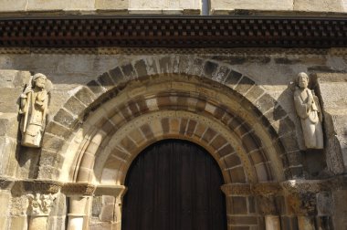 Church of Santa Marta de Tera, Via de la Plata, Zamora, Spain clipart
