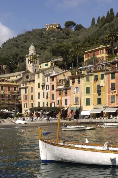 Portofino Köyü, Liguria, İtalya — Stok fotoğraf