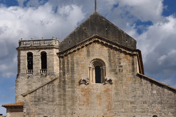 Ρωμανικός μοναστήρι του Sant Pere Besalu, (X αιώνας) Χιρόνα επαρχία, Καταλονία, Ισπανία — Φωτογραφία Αρχείου