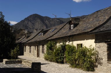 Tirvia Köyü, Pallars Sobira, Lleida Eyaleti, Catalonia, İspanya