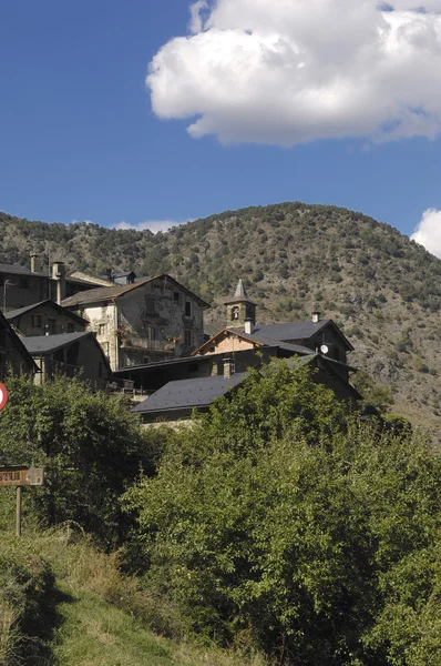 Arestui의 마을, Pallars Sobira, 레이다 지방, 카탈로니아, 스페인 — 스톡 사진