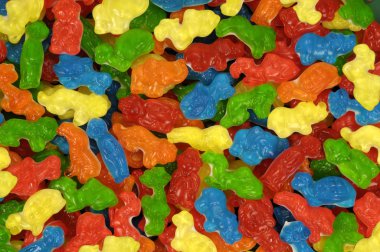 jöle, diş etleri hayvan çok renkli