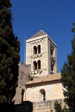 Santa Maria de Vilabertran, Alt Emporda Romanesk Manastırı,