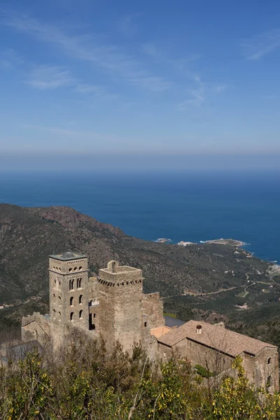Benedictine Manastırı Sant Pere de Rodes, Girona Eyaleti, Catalonia, İspanya