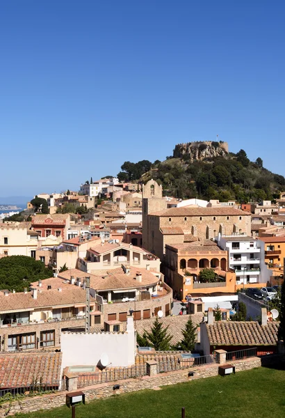 Village of Begur, Costa Brava, Girona province, Catalonia, Spain — стоковое фото