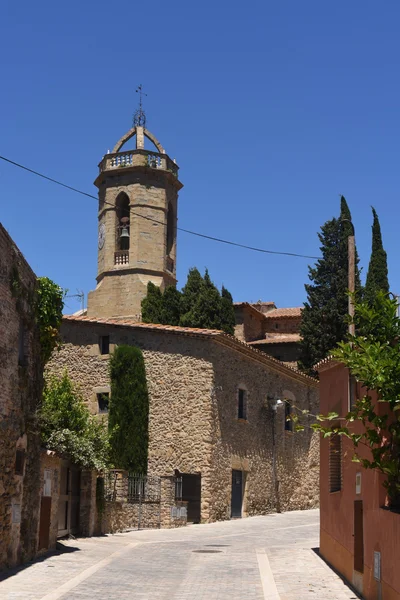 Vesnice Jafre Baix Emporda, Girona provincie, Katalánsko, Španělsko — Stock fotografie