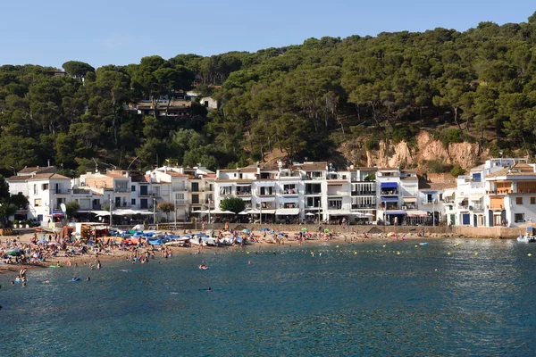 타 마리 우 해변, 코스타 Brava, 지로 나 주, 카탈로니아, 스페인 — 스톡 사진