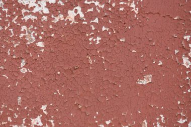 Eski boyalı duvarına yakın çekim