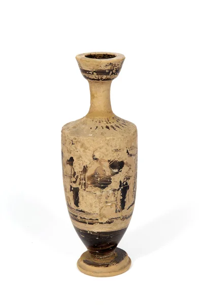 Greek vase from archaeological excavation — Stock Photo, Image