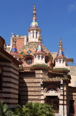 Sant Roma church in Lloret de Mar, Costa Brava, Girona province,