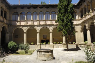 Rubielos de Mora Teruel 'deki Carmelite Manastırı, Aragon, İspanya