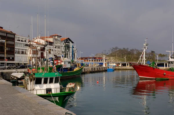 Porto Peschereccio Lekeitio Paesi Baschi Spagna — Foto Stock