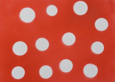 Kağıt arkaplanda benekli sprey.