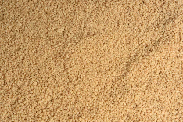 Άνω Όψη Της Υφής Ολόκληρων Αλεύρων Cous Cous — Φωτογραφία Αρχείου