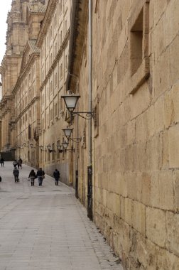tarihi merkezi Salamanca, Castilla y Leon, İspanya