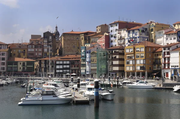 Puerto, Bermeo, País Vasco, País Vasco, España — Foto de Stock