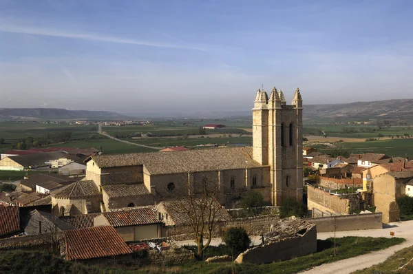 Santa Maria del Manzano, Eglise, Castrojeriz, Burgos, Espagne — Photo