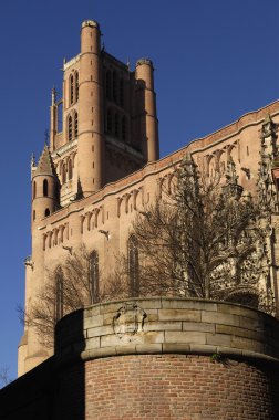 Katedral Albi, Midi Pyrenees, Fransa