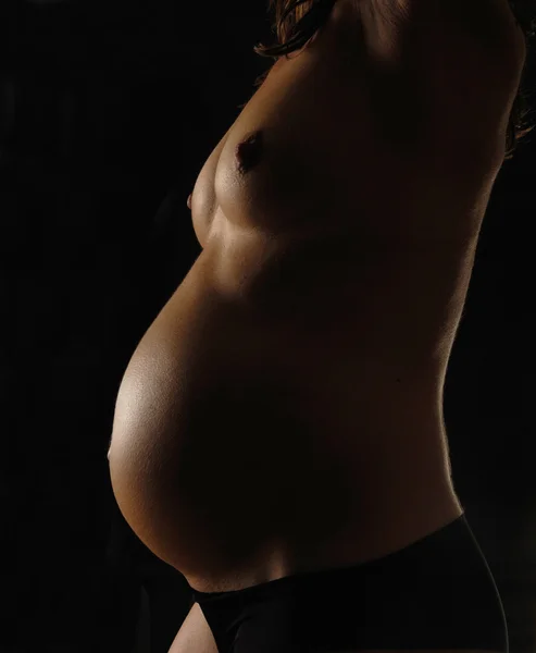 Femme enceinte — Photo