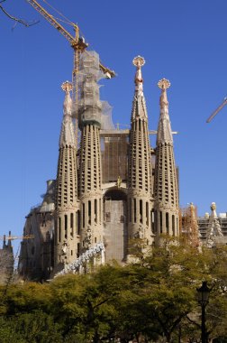 Sagrafa Familia için Barselona'nın