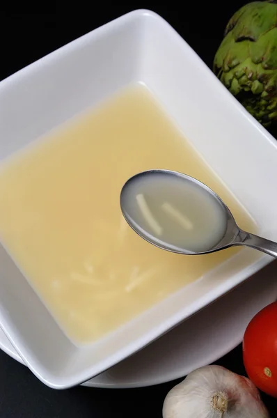 Soppa nudelsoppa — Stockfoto
