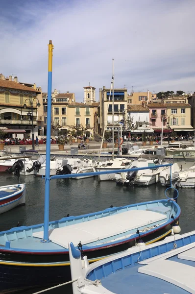 Haven van Cassis, Côte d'Azur, Frankrijk — Stockfoto