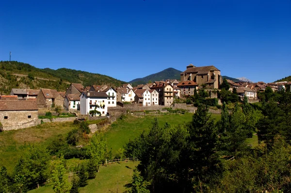 Anso, Echo e Anso Valley, huesca — Fotografia de Stock