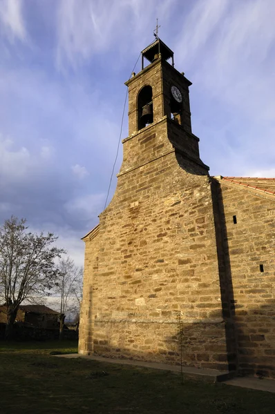 Kostel Villardeciervos, Zamora, Španělsko — Stock fotografie