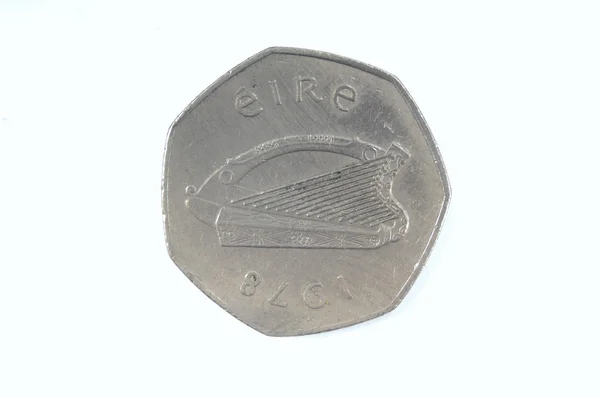 Арфа ірландська монета 1978 — стокове фото