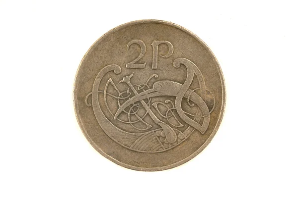 A két ír Penny, pénz — Stock Fotó