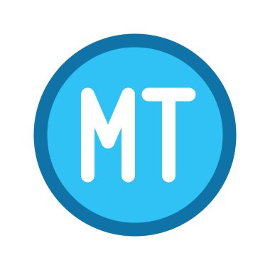 Mozambik para biriminin görsel vektör grafik simgesi. Doldurulmuş satır biçimi simgesi. Beyaz arkaplanda vektör çizimi izole edildi. Web sitesi veya uygulama tasarımı için mükemmel.