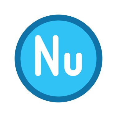 Butan Ngultrum para biriminin görsel vektör grafik simgesi. Doldurulmuş satır biçimi simgesi. Beyaz arkaplanda vektör çizimi izole edildi. Web sitesi veya uygulama tasarımı için mükemmel.