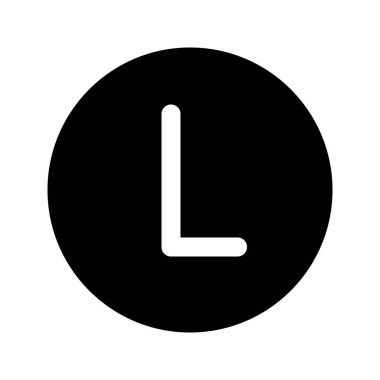 Honduras Lempira para biriminin görsel vektör grafik simgesi. Katı Biçim Simgesi. Beyaz arkaplanda vektör çizimi izole edildi. Web sitesi veya uygulama tasarımı için mükemmel.