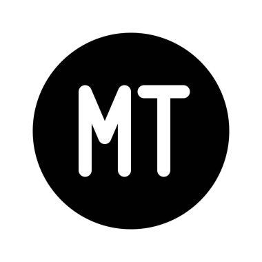 Mozambik para biriminin görsel vektör grafik simgesi. Katı Biçim Simgesi. Beyaz arkaplanda vektör çizimi izole edildi. Web sitesi veya uygulama tasarımı için mükemmel.