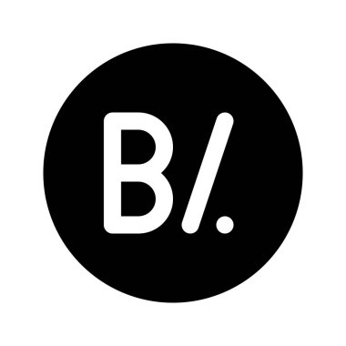 Panama Balboa para biriminin görsel vektör ikonu. Katı Biçim Simgesi. Beyaz arkaplanda vektör çizimi izole edildi. Web sitesi veya uygulama tasarımı için mükemmel.