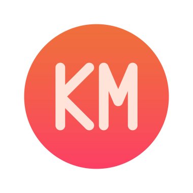 Bosna-Hersek Üstü açılabilir Mark para biriminin görüntü vektör ikonu. Gradyan Biçim Simgesi. Beyaz arkaplanda vektör çizimi izole edildi. Web sitesi veya uygulama tasarımı için mükemmel.