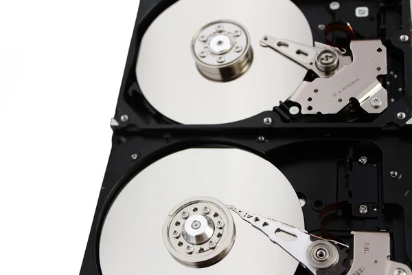 Spindle And Plate Open Hdd — Stock Photo, Image