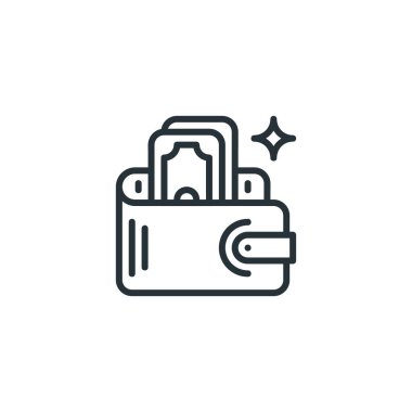 Cüzdan simgesi Taslak Biçimi Çizim Biçimi