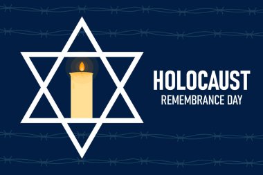 Düz tasarımla soykırım anma günü arkaplan çizimi