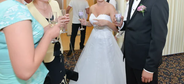 Guests Arriving Wedding Ceremony — Stock Photo, Image