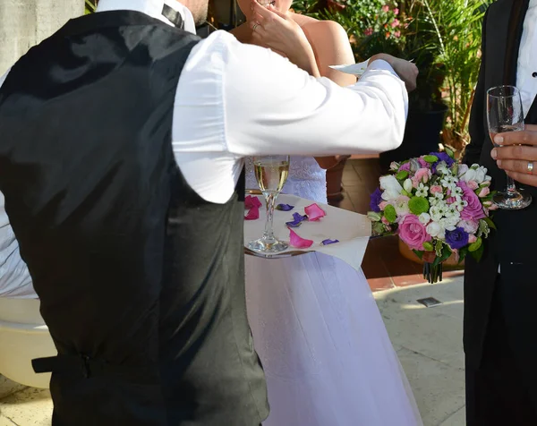 Bride Groom Together Wedding Ceremony — Stock Photo, Image