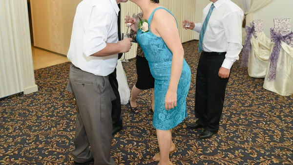 Guests Arriving Wedding Ceremony — Stock Photo, Image