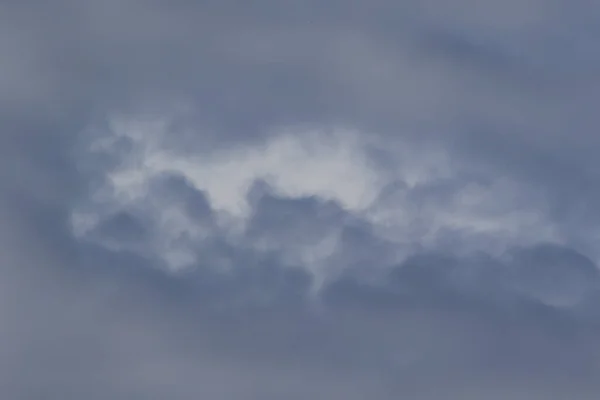 Awan Gelap Berangin Kencang Langit — Stok Foto