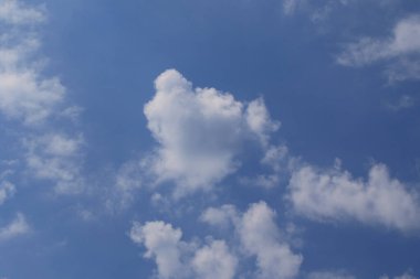 Yağmurlu bir günde bulut oluşumları