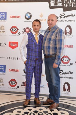 TIMISOARA, ROMANIA - 14 Mayıs 2019: Timisoara Moda Haftası 'na konuklar ve yetkililer geliyor 